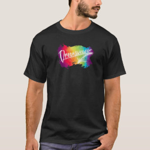 Dreamweaver Rainbow Trippy Psychedelic Hippie T-Shirt