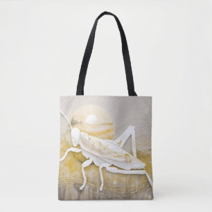 Dreamwoven Guardian Grasshopper Tote Bag