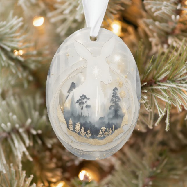 Dreamwoven Guardian Kangaroo (Marlu)  Ornament (Tree)