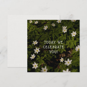 Dreamy and soft Spring Blossoms aesthetic greeting Card