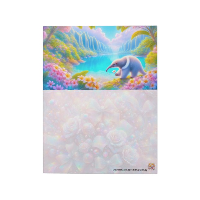 Dreamy Anteater Notepad (Rotated)