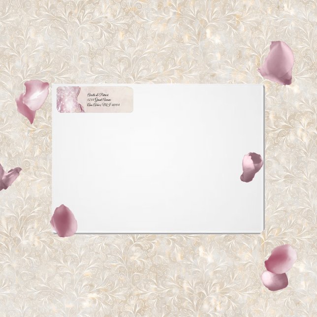 Dreamy Aquarella Return Address Labels (Creator Uploaded)