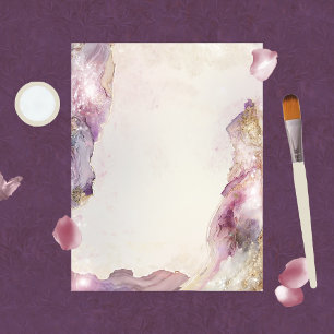 Dreamy Aquarella Scrapbook Paper