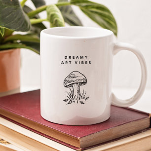 Dreamy Art Vibes Aesthetic Creative Coffee Mug