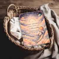 Dreamy Astronaut Cloudscape Baby Shower