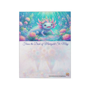 Dreamy Axolotl Notepad