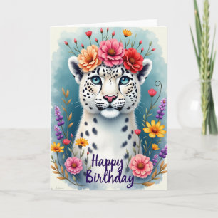 Dreamy Azure Birthday Card