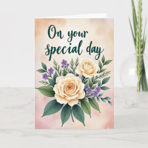 Dreamy Bloom Birthday Card