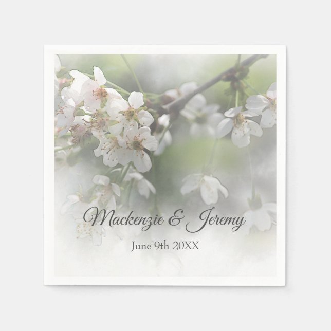 Dreamy Blossoms 2 Napkin (Front)