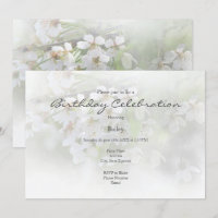 Dreamy Blossoms Invitation