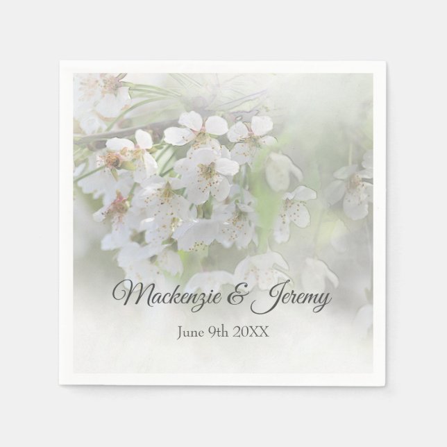 Dreamy Blossoms  Napkin (Front)