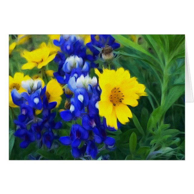 Dreamy Bluebonnet Design (Front Horizontal)