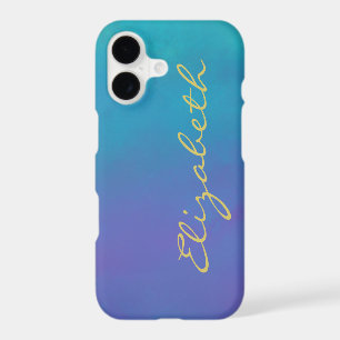 Dreamy Blues Abstract Design Personalised