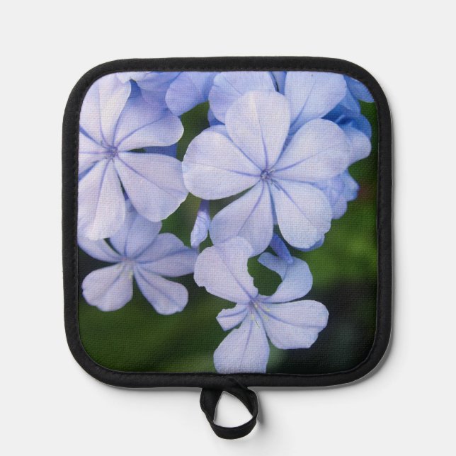 Dreamy Botanical Sparkle Background Pot Holder (Front)