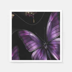 Dreamy Butterfly Pattern Napkin