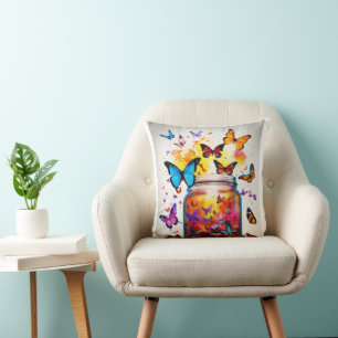 Dreamy Butterfly Pillow: Comfort and Style for You Cushion