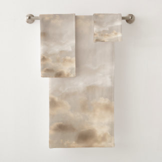 Dreamy Caribbean Clouds 5 Bath Towel Set