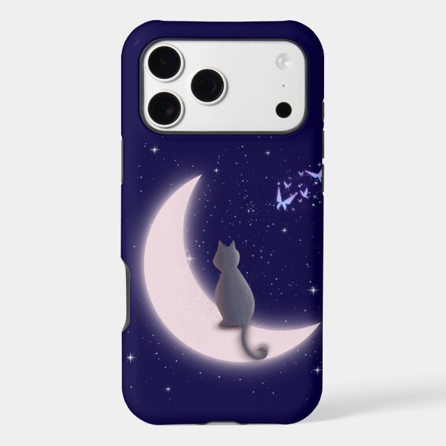 Dreamy Celestial Cat Design (Back)