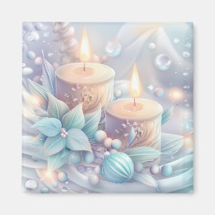 Dreamy Christmas Candles Magnet