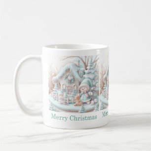 Dreamy Christmas Gingerbread House Mug