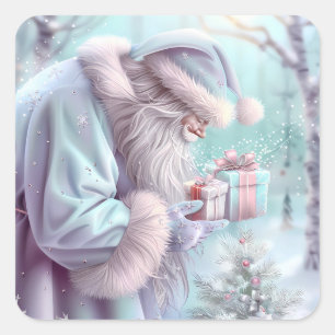 Dreamy Christmas Santa Sticker