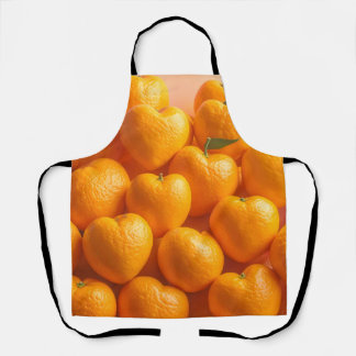 Dreamy Citrus Heart Apron
