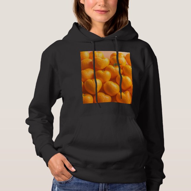 Dreamy Citrus Heart Hoodie (Front)
