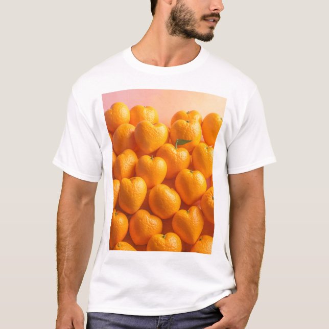 Dreamy Citrus Heart T-Shirt (Front)