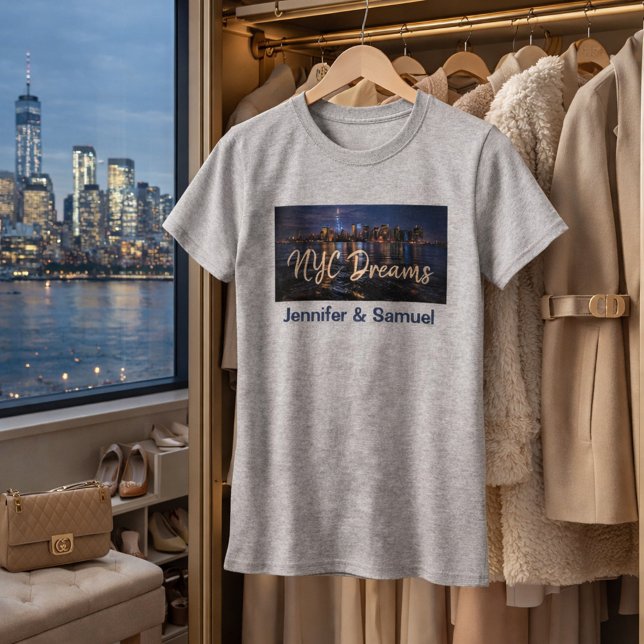 Dreamy cityscape NYC dreams T-Shirt (Creator Uploaded)