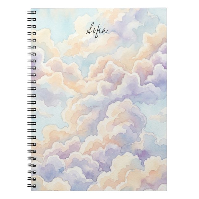 Dreamy Cloud Notebook (Front)