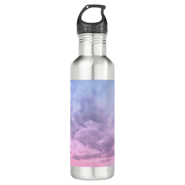 Dreamy Clouds 16 - Caribbean Sunset 710 Ml Water Bottle (Front)