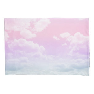 Dreamy Clouds #4 (Unicorn Colours) #travel #wall  Pillowcase