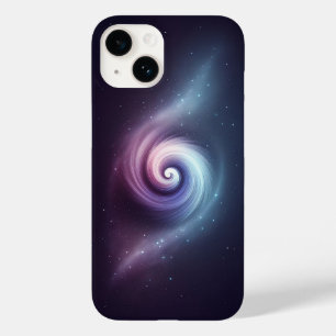 Dreamy Cosmic Nebula Spiral Vortex Abstract Pastel Case-Mate iPhone 14 Case
