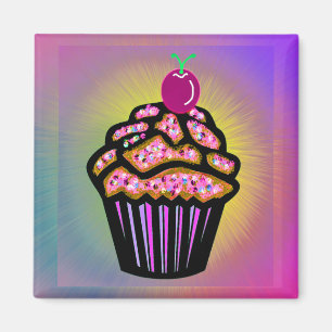Dreamy Cupcake Magnet