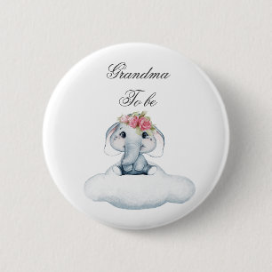 Dreamy Days with Rosie the Elephant. Button