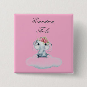 Dreamy Days with Rosie the Elephant.  Button