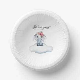 Dreamy Days with Rosie the Elephant. Paper Plate
