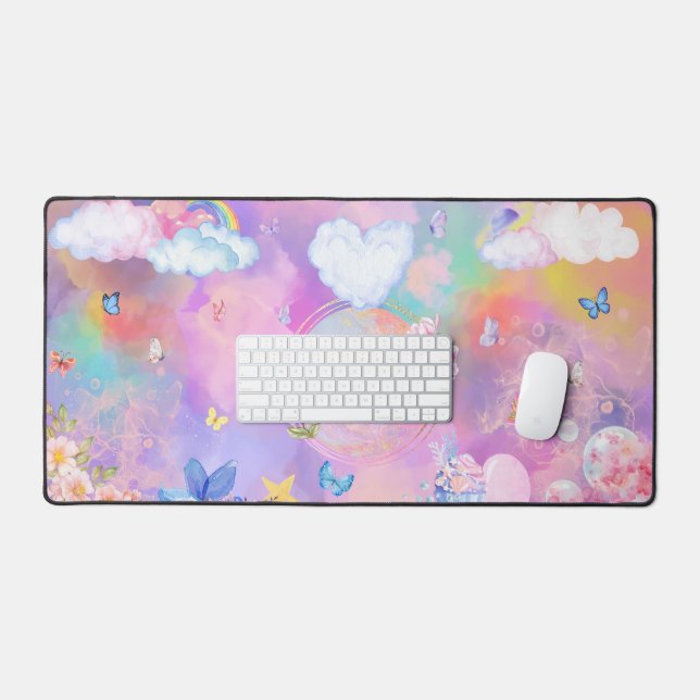 Dreamy Desk Mat (Keyboard & Mouse)