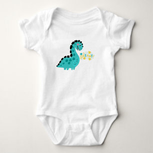 Dreamy Dinosaur  Baby Bodysuit