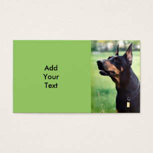 Dreamy Doberman Pinscher Face Painting