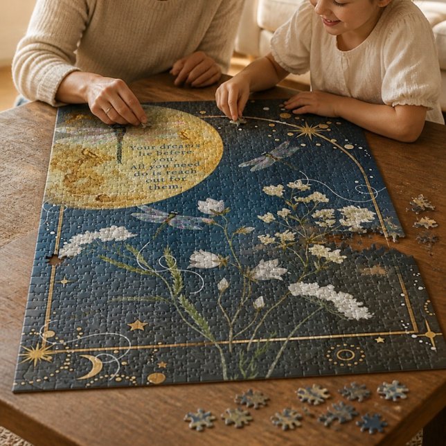 Dreamy Dragonfly Inspirational Jigsaw Puzzle (Creator Uploaded)