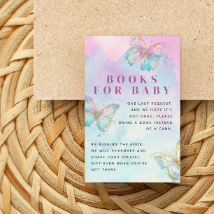 Dreamy Enchanted Butterfly Books for Baby Enclosure Card