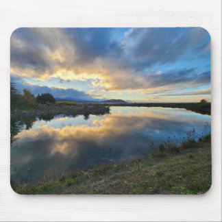 Dreamy estuary reflection meets the sky mouse pad