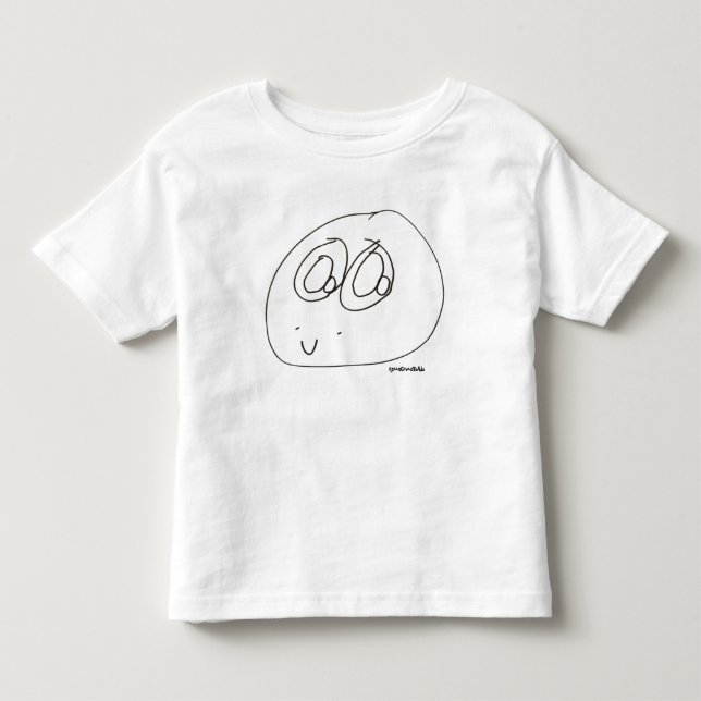 Dreamy Eyed Smiley Face Tee (Front)