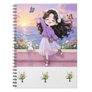 DREAMY FANTACY PRINT NOTEBOOK