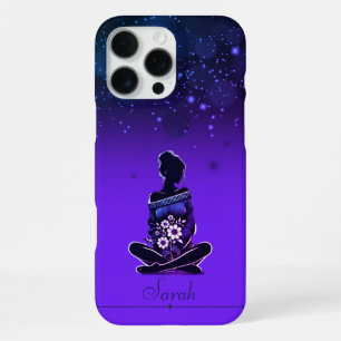 Dreamy Floral Silhouette iPhone 16 Pro Max Case