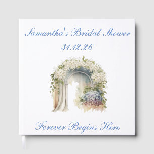 Dreamy Floral Wedding Guest Book