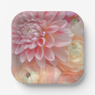 Dreamy Florals Paper Plate