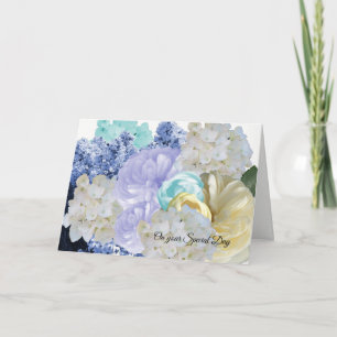 Dreamy Flowers Birthday Card