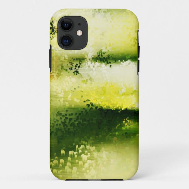 Dreamy Flowers In The Rain - Paintings iPhone Case (Back)